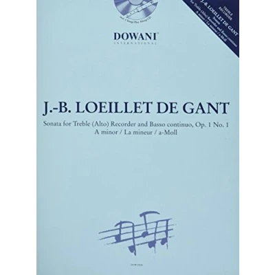 Abbildung von Sonata for Treble (Alto) Recorder and B. c.