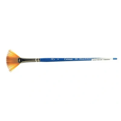 Abbildung von Winsor &amp; Newton Cotman Aquarell Pinsel Malpinsel, Holz, Transparent, Nr. 4 45 mm Fächerpinsel