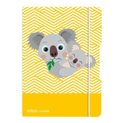 Abbildung von herlitz 50039814 Notizheft flex A5, 40 Blatt punktiert, Motiv: Cute Animals Koala, 1 Stück