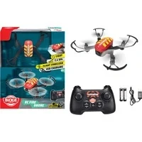 Abbildung von Dickie Toys RC Fire Drone (12 cm) ferngesteuerte Feuerwehr Drohne ab 8 Jahre mit Flugstabilisator und Licht, Spielzeug für Kinder, 6 km/h, inkl. Fernbedienung Batterien