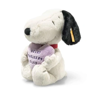 Abbildung von Steiff Kuscheltier Snoopy Heartbreakers Club 22 cm weiß