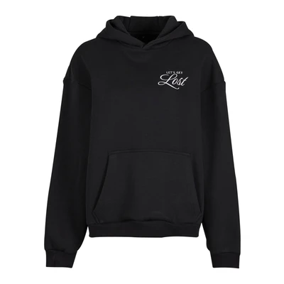 Abbildung von Mister Tee LOST Flowers Kapuzenpullover, Damen, Größe: XL, Black
