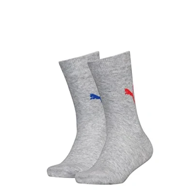 Abbildung von PUMA Unisex Kids Easy Rider Junior Hosiery, mélange/red/Blue, 23/26
