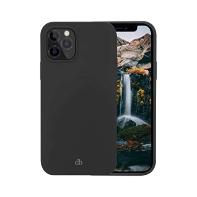 Abbildung von Apple iPhone 13 Pro Max Hülle MagSafe Recyceltem Kunststoff dbramante1928 Hard Case/Backcover Handyhülle Schwarz Shockproof/Stoßfest