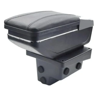 Abbildung von SZSS CAR Kompatibel mit Leder Auto Mittelkonsole Armlehne Box VW Tiguan 2009 2010 2011 2012 2013 2014 2015 2016 Armlehnen Aufbewahrungsbox