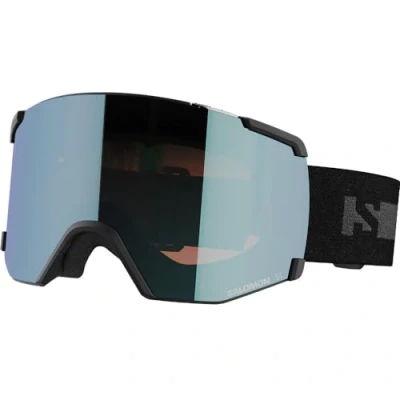 Abbildung von Salomon S/view Unisex Brille Ski Snowboarden, Erweitertes Sichtfeld, Sehschärfe und Blendungsreduzierung kein Beschlagen mehr, Schwarz, Einheitsgröße