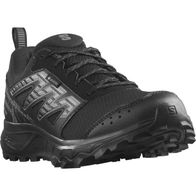 Abbildung von Salomon Wander GTX Hikingschuh, Damen, Größe: 42 2/3, Black/plum kitten/gull Schuhe