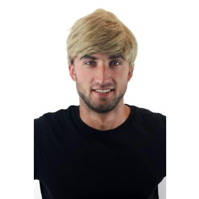 Abbildung von WIG ME UP GFW1168 24 Herrenperücke Perücke Männer Kurz Jugendlich Lässig Modisch Blond Toupet Neu