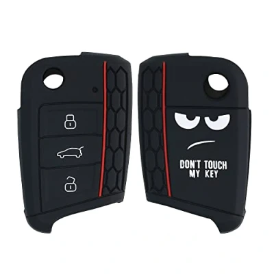 Abbildung von kwmobile Schlüsseltasche Autoschlüssel Hülle für VW Golf 7 MK7 (1 tlg), Schlüsselhülle Schlüssel Case Cover