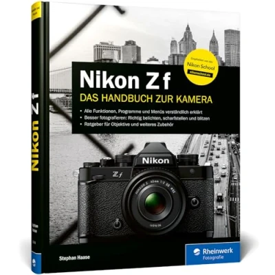 Abbildung von Nikon Z f: Das Handbuch zur Kamera. 100 % Praxiswissen und Expertentipps zu Ihrer neuen Retro Kamera