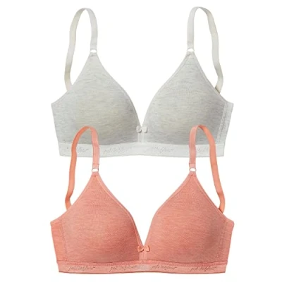 Abbildung von Lascana BH Bügel orangemeliert + crememeliert, Damen, Größe: 70AA, Orange meliert creme