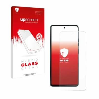 Abbildung von upscreen Schutzglas für Motorola Moto G75 Schutzfolie, Glas Folie [Klar, 9H Panzerschutz, Anti Fingerprint]