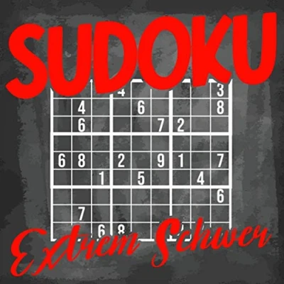 Abbildung von Sudoku extrem Schwer: Rätselheft mit 500 Rätseln in der Schwierigkeitsstufe schwer