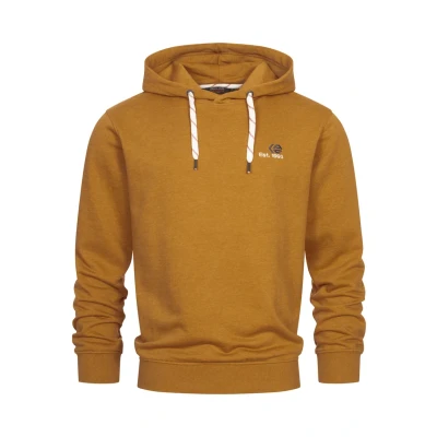 Abbildung von Indicode Jeans Inmorey Kapuzenpullover, Herren, Größe: Small, Bistre
