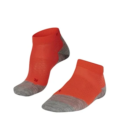 Abbildung von Falke RU5 RACE Short Running Functional Extralightcushioned Sportsocken, Damen, Größe: 41/42, Neon red