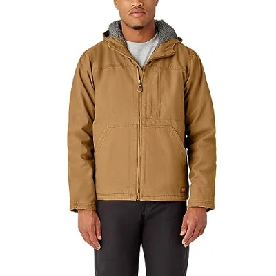 Abbildung von Dickies, Herren, Dickies Gefütterte Kapuzenjacke Sherpa, BROWN DUCK, XXL