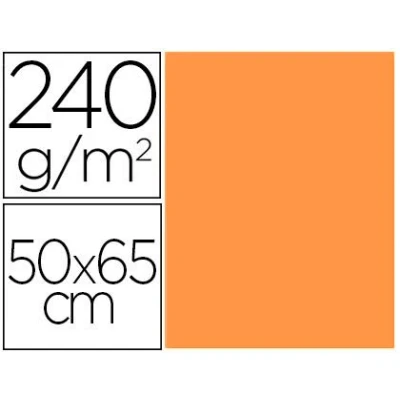 Abbildung von Liderpapel CX91 Karton, 50 x 65 cm, nectarinfarben, 25 Stück