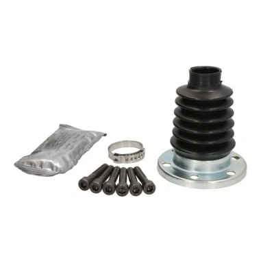 Abbildung von KRAFT 4410400 Achsmanschette 108 getriebeseitig Thermoplast mit Flansch VOLKSWAGEN: Polo IV Schrägheck, Golf 4 5 Schrägheck
