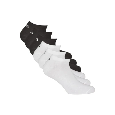 Abbildung von Fila 6 PACK Unisex Socken, Größe: 35 38, Schwarz weiß