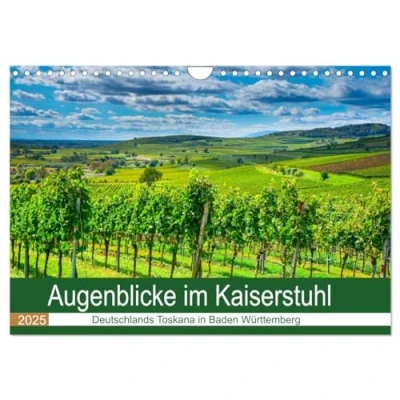 Abbildung von Augenblicke im Kaiserstuhl (Wandkalender 2025 DIN A4 quer), CALVENDO Monatskalender