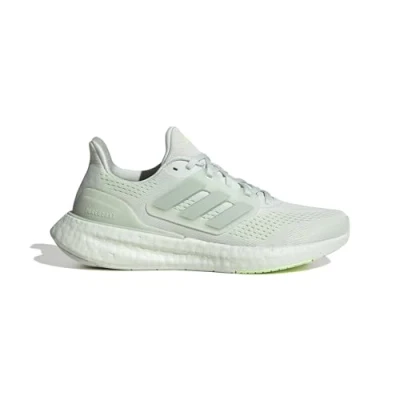 Abbildung von adidas Performance Pureboost 23 Laufschuh Neutral, Damen, Größe: 38 2/3, Crystal jade/linen green metallic/green spark Schuhe