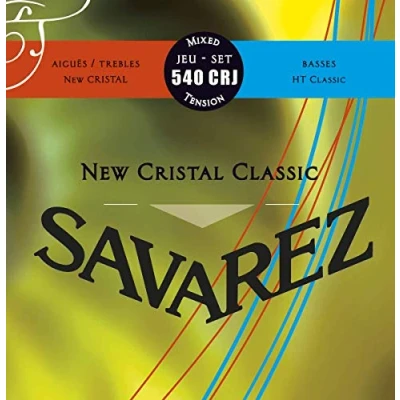 Abbildung von Savarez New Cristal Classic 540CRJ Gemischter Spannsaitensatz für Konzertgitarre
