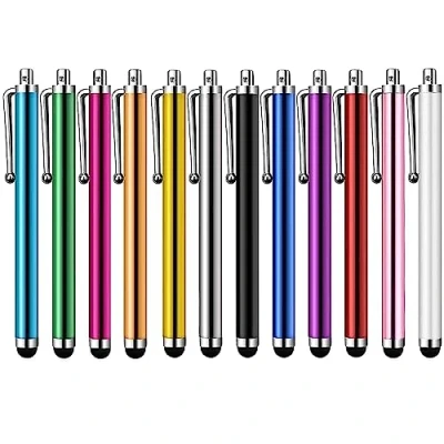 Abbildung von Rpanle Stylus Pen [12er Pack] Tablet Stift, Touchscreen Universelle kapazitive Stifte für Tablets, i Pad Mini, Pro, Smartphones, Samsung Galaxy Mehrere Farben