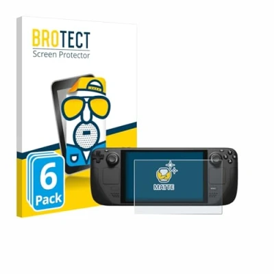 Abbildung von BROTECT Entspiegelungs Schutzfolie für Valve Steam Deck/OLED (6 Stück) Matte Displayschutz Folie, Anti Reflex, Fingerprint