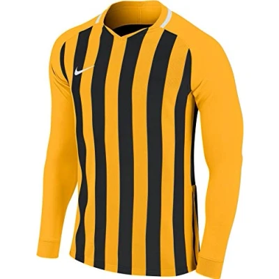 Abbildung von Nike Herren Striped Division III Football Jersey Long Sleeved T Shirt, Black/White, M
