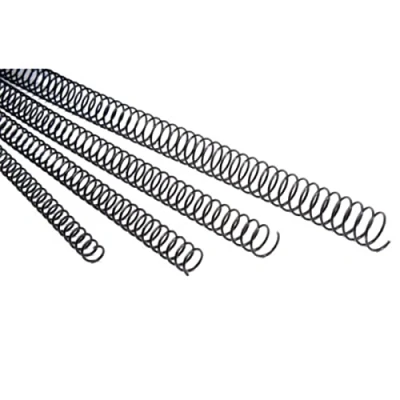 Abbildung von Fellowes 53150 Pack von metallischen 100 Spiralen, 18 mm, schwarz