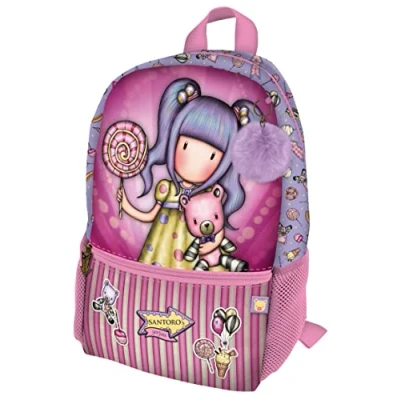 Abbildung von Santoro Unisex Kinder 1111GJ04 Gorjuss Fairground First Prize Mini Rucksack, 26 x 34 11,4 cm, violett, Einheitsgröße