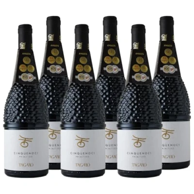 Abbildung von Primitivo Puglia IGT Cinque Noci Apulien Rotwein trocken (6 x 0,75 l)