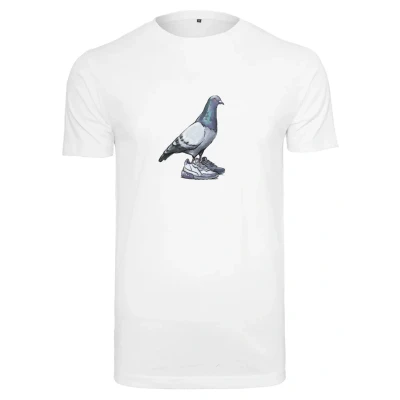 Abbildung von Mister Tee DOVE Tshirt print, Herren, Größe: 4XL, White