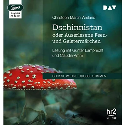 Abbildung von Dschinnistan oder Auserlesene Feen und Geistermärchen: Lesung mit Günter Lamprecht Claudia Amm (1 mp3 CD)