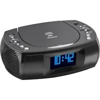 Abbildung von Karcher UR 1309D Uhrenradio (Digitalradio (DAB), UKW mit RDS, 2 W, DAB+ Radio, CD Player, USB Anschluss, Ladefunktion, Radiowecker)