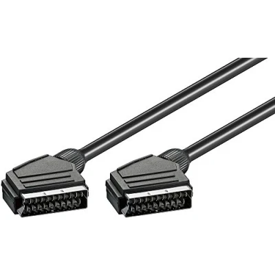 Abbildung von Goobay SK 21 060 LC Scartkabel (21 polig Scartstecker auf Scartstecker) 0,6m