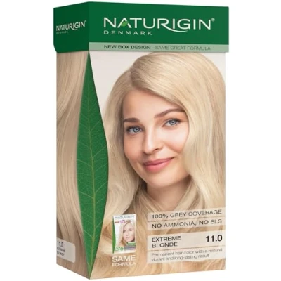 Abbildung von Extrem Blond 11.0 permanente Haarfabe mit natürlichen Inhaltsstoffen Ohne Ammoniak