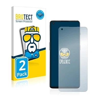 Abbildung von BROTECT 2 Stück Full Cover Schutzfolie für OnePlus 10 Pro 5G Screen Displayschutz Folie [3D Curved, Anti Fingerprint, Kristall Klar]