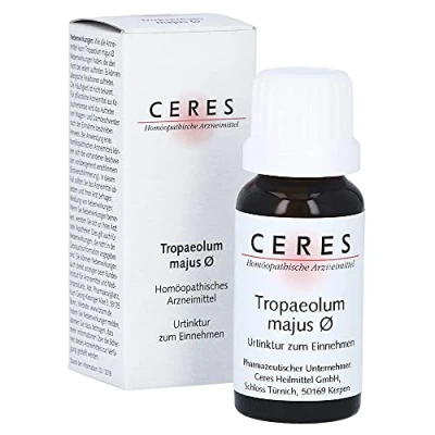 Abbildung von Ceres Tropaeolum Majus Urtinktur 20 ml