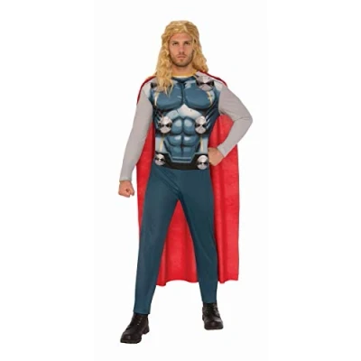 Abbildung von Rubie&#039;s Kostüm Thor Comic Kostüm, Schnell &amp; easy verkleidet als Superheld!