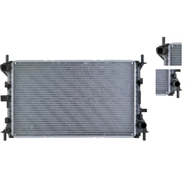 Abbildung von MAHLE ORIGINAL CR 1344 000S Kühler, Motorkühlung 600mm 367mm 26mm Automatikgetriebe Kühlrippen gelötet FORD: Focus Mk1 Kasten / Kombi, Kombi