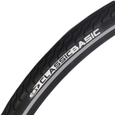 Abbildung von Reifen CST Basic 28 X 1.25&quot; / 32 622 Mm Schwarz Mit Reflektion