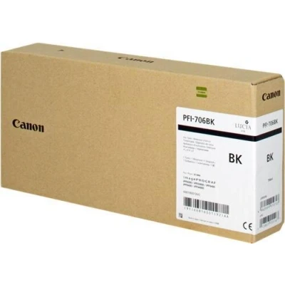 Abbildung von Canon PFI 706BK Schwarz Druckerpatrone