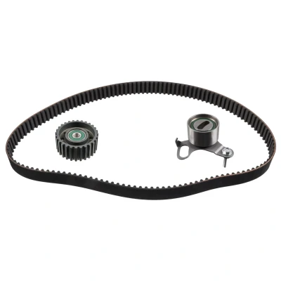 Abbildung von FEBI BILSTEIN 26813 Zahnriemensatz 129 mit abgerundetem Zahnprofil TOYOTA: HILUX 6 Pick up, HIACE 4 Bus, Kasten, VOLKSWAGEN: Taro Pickup