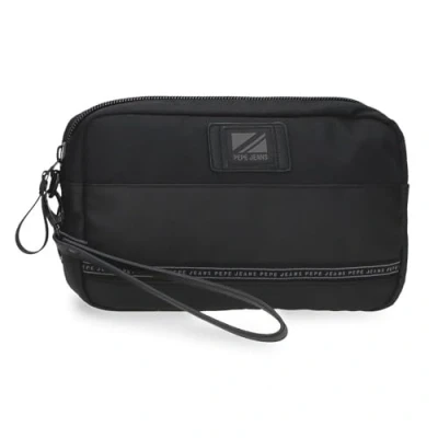 Abbildung von Pepe Jeans Stratford Handtasche, Schwarz, 24,5 x 15 6 cm, Polyester, von Joumma Bags, Talla única, Handtasche