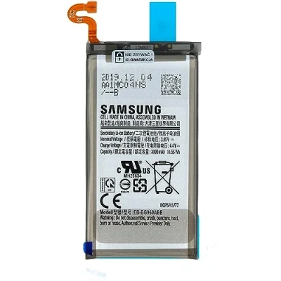 Abbildung von INNCOMM Original Akku für Samsung Galaxy S9 SM G960 OEM 3000 mAh Lithium Ionen Batterie Fabrikneu GH82 15963A mit Würfel