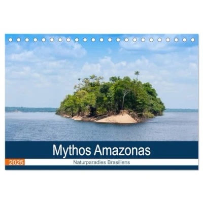 Abbildung von Mythos Amazonas Naturparadies Brasiliens (Tischkalender 2025 DIN A5 quer), CALVENDO Monatskalender