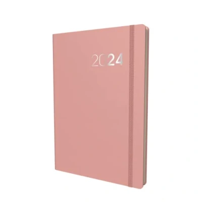 Abbildung von Collins Legacy Terminkalender 2024 A5 Wochenansicht Business Planer und Organizer Januar bis Dezember Terminplaner Wochenplaner Rosa CL53.50 24