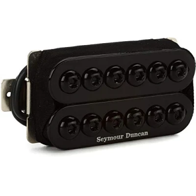 Abbildung von Seymour Duncan SH 8N Humbucker Invader Pickup für E Gitarre Schwarz