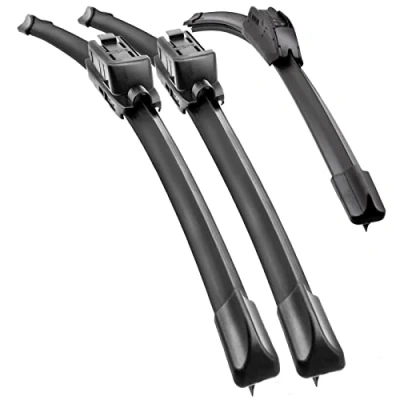 Abbildung von Trades Best Scheibenwischblätter für Ford C MAX (2007 2010), vorne und hinten, (Komplett Set), Scheibenwischer Front Heckscheibe